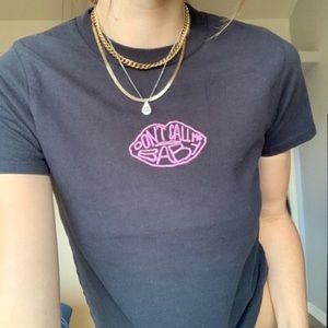 Brandy Melville don’t call me baby shirt